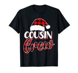 Cousin Crew Weihnachtsshirt Santa Familie Christmas T-Shirt von Lustiges weihnachts tshirt weihnachten outfit
