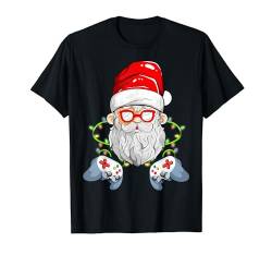 Weihnachtsmann Gamer Witzig Weihnachten tshirt Zocker T-Shirt von Lustiges weihnachts tshirt weihnachten outfit