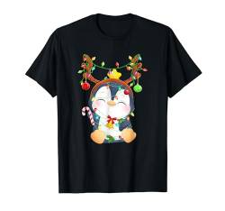 Weihnachtsshirt Niedliches Pinguin Weihnachten Xmas Kinder T-Shirt von Lustiges weihnachts tshirt weihnachten outfit