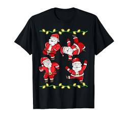 Weihnachtsshirt Nikolaus Lustig Dance Frohe Weihnachten T-Shirt von Lustiges weihnachts tshirt weihnachten outfit