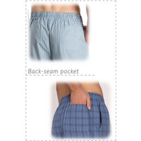 LuukFeel Schlafhose LuukFeel - Herren Webhose Freizeithose aus 100% Bio Baumwolle von LuukFeel