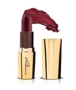 Luvia Lippenstift Dunkelrot Rot - Oriental Night Lipstick - Extra Deckend und Pflegend - Langanhaltend Glänzend - Vegane Kosmetik - Made In Italy von Luvia Cosmetics