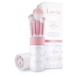 Make-Up Pinselset Luvia, Daily Essentials Brush Set, Puder- Und Augenpinsel Im Set, 5 Vegane Kosmetikpinsel von Luvia Cosmetics