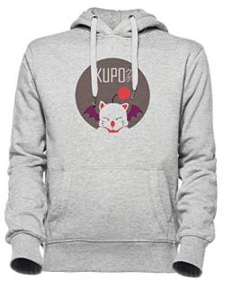 Luxogo Kupo!! Unisex Grau Jumper Kapuzenpullover Herren Damen Unisex Grey Hoodie Men's Women's von Luxogo