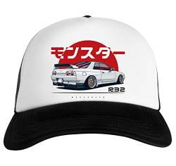 Luxogo Skyline R32 GTR Unisex Baseball Snapback Kappe Cap von Luxogo