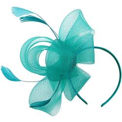 Luxshiny 1 Satz Feder-Tee-Party-Hut headband fascinator hut Federndes Fascinator-Stirnband Haarbänder Tiara Frauen Faszination Frauen-Fascinator-Hut doppelter Zweck Haarnadel Blütenkopf von Luxshiny