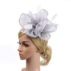 Luxshiny Haargummis Für Damenhaar Strass-stirnbänder Für Frauen Fascinators Für Teeparty Vintage Haarband Aus Strass Hochzeitsgast Fascinator Fascinatoren Für Damen Schallwand Tarnung Braut von Luxshiny