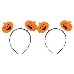 Luxshiny Haarschmuck Für Kinder 2 Stück Halloween-Kürbis-Stirnband Kürbis-Haarband Halloween-Haarband Damen- Und Mädchen-Haarschmuck Für Halloween-Partyzubehör Halloween-Dekorationen von Luxshiny