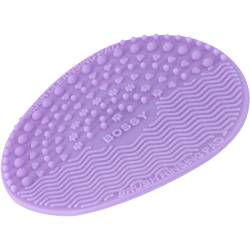 Luxshiny Schminkpinsel Sauberer Bürste Reinigungspad Reinigungsmatte Für Make-up-pinsel Silikon-make-up-reinigungsbürstenwäscher Bürsten Reinigungspads Tragbare Bürste Lösung Violett Bilden von Luxshiny