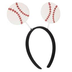 Luxshiny Sport-Party-Stirnband Sportveranstaltung Softball-Kopfbedeckung Kopfbedeckung Party-Haarband Anziehhut Kopfschmuck Halloween-Maskerade Partyzubehör Lustige Rollenspiel-Requisiten von Luxshiny