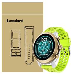 LvBu Armband Kompatibel Für Michael Kors MKGO, Sport Silikon Classic Ersatz Uhrenarmband Für Michael Kors Access MKGO Smartwatch (Grün) von LvBu