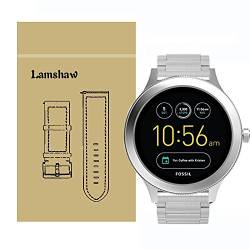 LvBu Armband Kompatibel mit Fossil Q Venture Gen 4, Classic Edelstahl Uhrenarmband für Fossil Q Venture Gen 4 / Fossil Q Venture Gen 3 Smartwatch (Silber) von LvBu