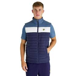 Lyle & Scott Colourblock Bodywarmer Herren - M von Lyle & Scott