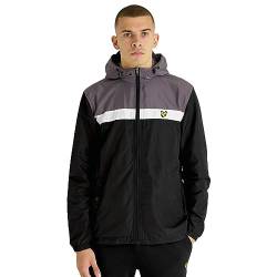 Lyle & Scott Colourblock Zip Through Hooded Jacke Herren - L von Lyle & Scott