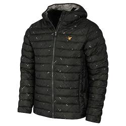 Lyle & Scott Herren Leichte Jacke - Grafikprüfung dunkler Salbei - L. von Lyle & Scott