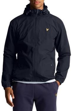 Lyle & Scott Herren Zip Through Hooded Jacket Jacke, Blau (Dark Navy Z271), Medium von Lyle & Scott