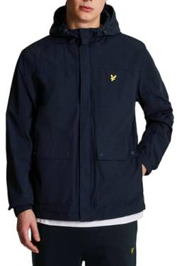 Lyle & Scott Kapuzen Jacke Herren mit Taschen - Eine leichte funktionsjacke Herren für einen bequemen Look bei jedem Wetter für Freizeit und Wandern| Größen XS -XXL von Lyle & Scott