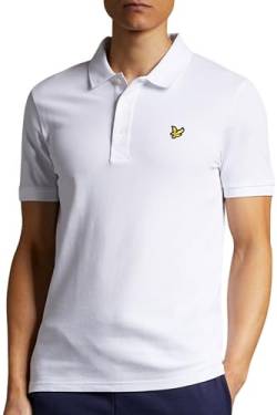 Lyle & Scott Plain Polo Shirt- Baumwoll Poloshirt Herren Kurzarm - EIN einfaches, kurzärmeliges polohemd Herren aus hochwertiger Baumwolle 100%, XS-XXL von Lyle & Scott