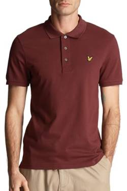 Lyle & Scott Plain Polo Shirt- Baumwoll Poloshirt Herren Kurzarm - EIN einfaches, kurzärmeliges polohemd Herren aus hochwertiger Baumwolle 100%, XS-XXL von Lyle & Scott