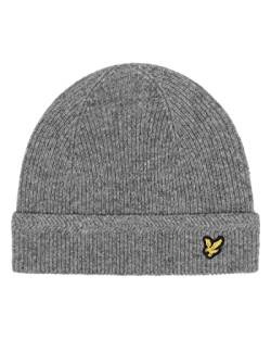 Lyle & Scott Racked Rib Beanie wintermütze Herren für Damen und Herren ist EIN modisches und Funktionelles Accessoire aus einem Woll-Nylon-Mischgarn für kühleres Wetter. von Lyle & Scott