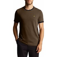 Lyle & Scott T-Shirt Mit Kontrastierender Zierleiste von Lyle & Scott