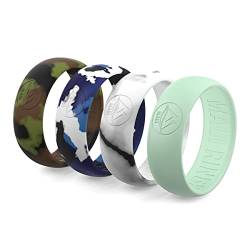 Ring Herren Ring MAUI RINGS Silicone Wedding Ring for Men ADVENTURE Ringe set Herren Schmuck Ringe Herren Geburtstags Geschenk Für Männer Geschenke Silicone Wedding Band SPORT RING Partner Geschenke von M MAUI RINGS