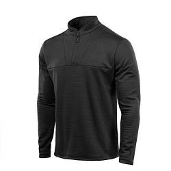 M-Tac Delta Level 2 Herren Thermounterwäsche für Herren, Fleece-gefüttert, Kompressionsshirt - Schwarz - X-Large von M-Tac