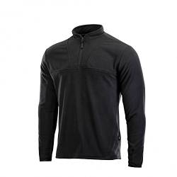 M-Tac Fleecejacke Unterwäsche Pullover Tactical Top Delta, schwarz, L von M-Tac