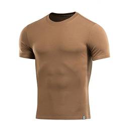 M-Tac Herren Taktisches Shirt Militär Kurzarm Athletic T-Shirt, Coyote Braun, Mittel von M-Tac