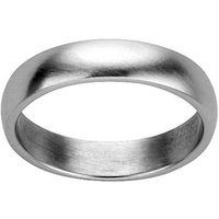 M&M Fingerring Ring Damen silber / gold / schwarz, matt schlicht (1-tlg), "Best Basics", deutsche Qualität, inkl. edles Schmucketui von M&M