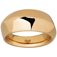 M&M Fingerring Ring Damen silber / gold Pure Volume (1-tlg), deutsche Qualität, inkl. edles Schmucketui von M&M