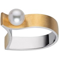M&M Fingerring Ring mit Perle Ocean Collection (1-tlg), deutsche Qualität, inkl. edles Schmucketui von M&M