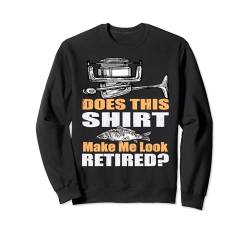 Lässt mich dieses Shirt beim Angeln im Ruhestand im Retro-Look aussehen? Sweatshirt von M.EAGLE.1990