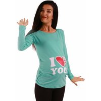 M.M.C. Umstandsshirt I Love You mit Motiv von M.M.C.