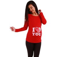 M.M.C. Umstandsshirt I Love You mit Motiv von M.M.C.