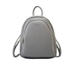 Multifunktions-Rucksack für Damen, Schultertasche, kleine Größe, Tagesrucksack, lässiger Wanderrucksack, Handtasche, GRAU von M.lemo925