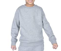 M17 Jungen 1728 kbtop1378 Sweatshirt, grau, 7-8 Jahre von M17