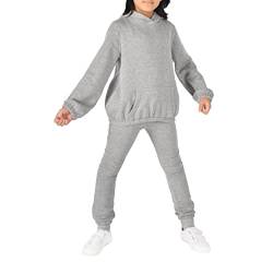 M17 Mädchen 1728 kgtop1397 Hoodies, grau, 9-10 Jahre von M17