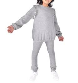 M17 Mädchen 1728kgtop1398 Pullover, grau, 11-12 Jahre von M17