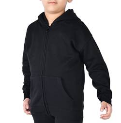 M17 Unisex 1728kutop1377 Kapuzenpullover, Schwarz, 7-8 Jahre von M17