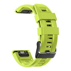 MAALYA 26 mm Smartwatch-Schnellverschluss-Armband für Garmin Fenix 7X 5X Plus 6X Pro 3 3HR Silikonband Tactix Delta/Enduro Uhrenarmband Correa, 26mm For Tactix Delta, Achat von MAALYA
