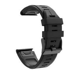 MAALYA 26 mm Smartwatch-Schnellverschluss-Armband für Garmin Fenix 7X 5X Plus 6X Pro 3 3HR Silikonband Tactix Delta/Enduro Uhrenarmband Correa, QuickFit 26mm, Achat von MAALYA
