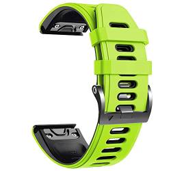 MAALYA Sport-Silikon-Uhrenarmband für Garmin Fenix 7, 7X, 6, 6X, Pro, 5X, 5 Plus, 3HR 935, 22 mm, 26 mm, EasyFit, Schnellverschluss-Armband, 22mm Fenix 6 6 Pro, Achat von MAALYA