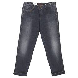 MAC, Chino Cool, Damen Damen Jeans Hose Stretchdenim Darkblue Used D 36 L 28 Inch 28 [18143] von MAC Jeans