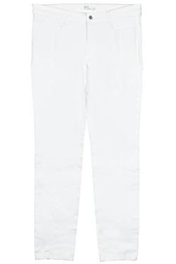 MAC Angela Pipe Stretchjeans Slim Leg Damen Denim, Farbe:weiß, Damengrößen:40, Hosenlänge:L32 von MAC Jeans