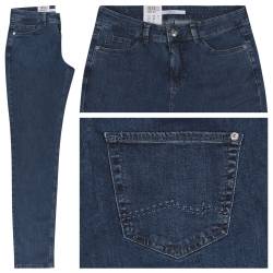 MAC Carrie Pipe Jeans mid blue basic 46/28 von MAC Jeans