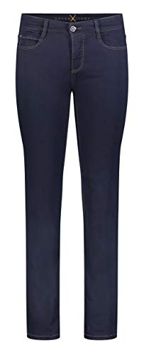 MAC Damen Straight Leg Jeanshose Dream, Blau (dark D801), Gr. W44/ L30 (Herstellergröße:44/ 30) von MAC Jeans