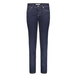 MAC Damen Straight Leg Jeanshose Melanie, Blau (Blau Verwaschen/ Dark Rinsewash D801), 36 / L30 von MAC Jeans