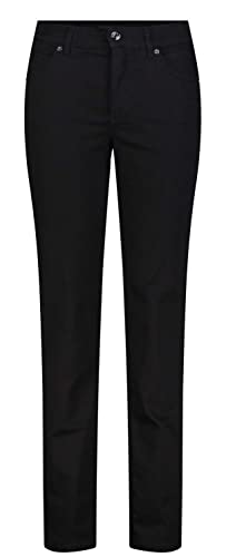 MAC Damen Straight Leg Jeanshose Melanie, Schwarz (Black- black D999), W36/L30 von MAC Jeans