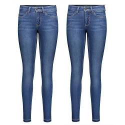 MAC Dream Skinny - 2er Pack Damen Jeans in Verschiedene Farbvarianten, Größe:W32/L32, Farbe:D569 von MAC Jeans